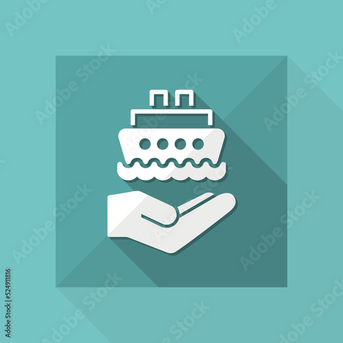 Ship services - Minimal icon