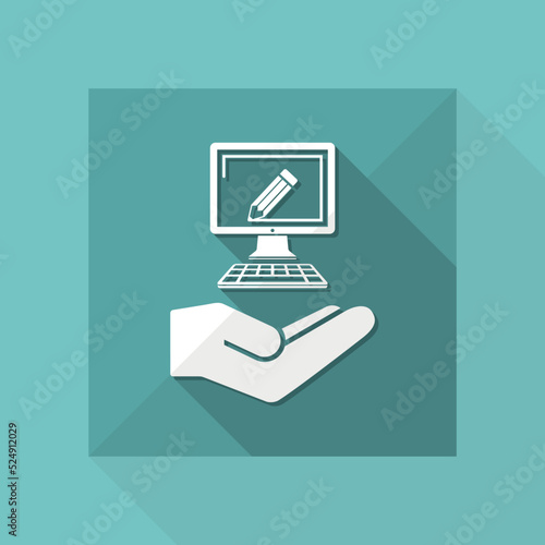 Web design - Minimal modern icon
