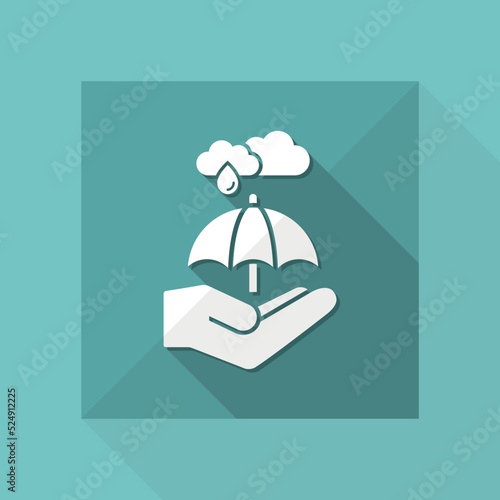 Rain - Minimal vector icon