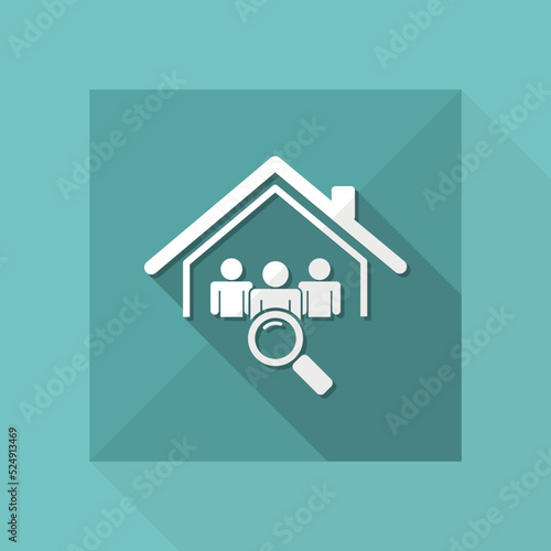 Candidates search - Vector web icon