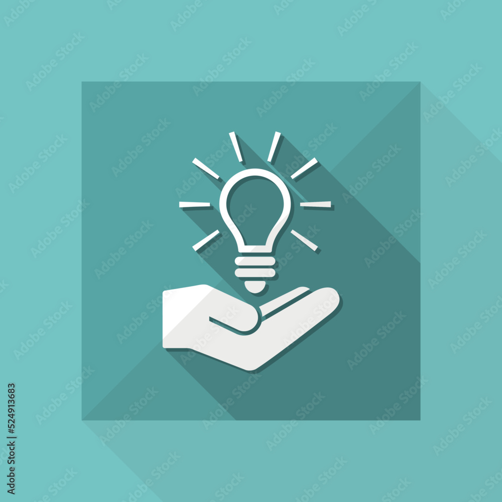 Innovative idea - Vector web icon Innovative idea - Vector web icon