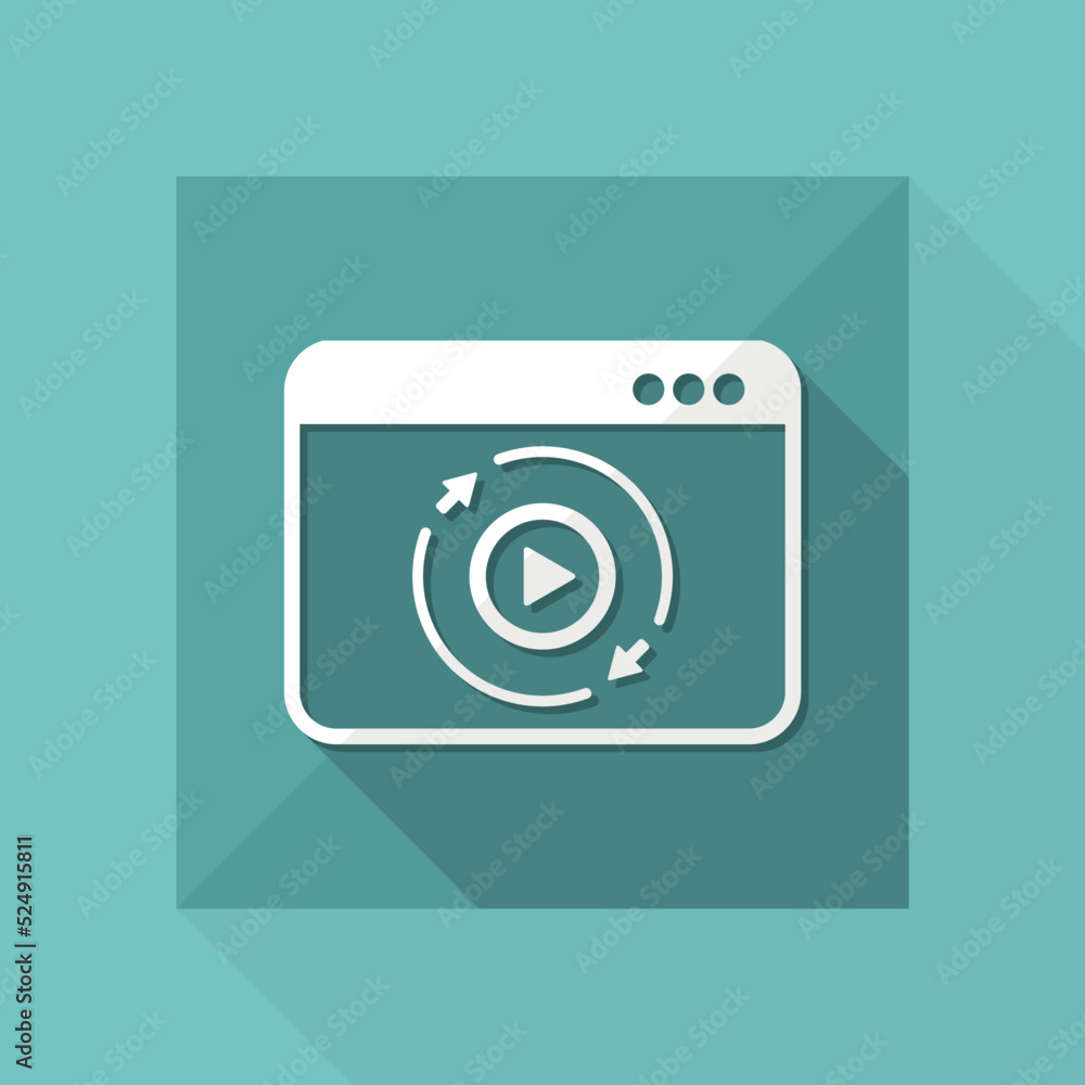 Full multimedia services - Vector flat icon Full multimedia services - Vector flat icon