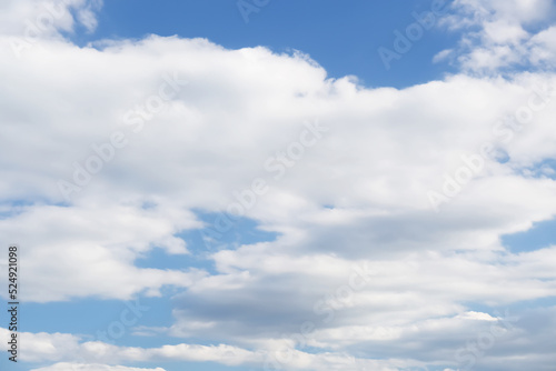 Picturesque view of blue sky with clouds © New Africa