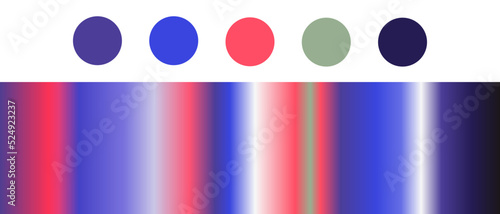 Vibrant gradient/ background/ wallpaper with primary color palette for illustration, art, web design, graphic design etc.