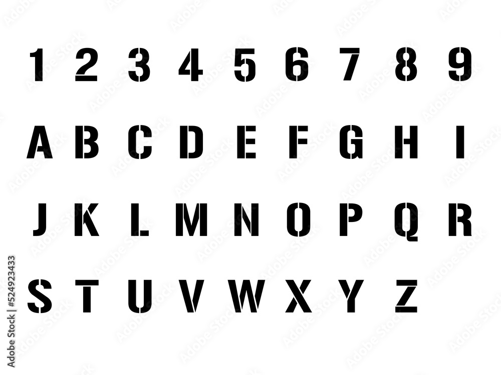 stencil cutout alphabet lettering collection stencil cutout alphabet lettering collection