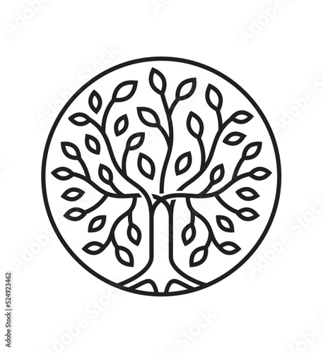 Tree emblem for your projects