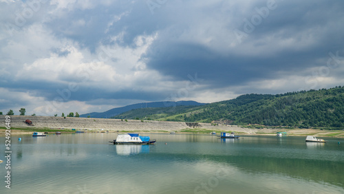 Fototapeta Naklejka Na Ścianę i Meble -  Tama Jezioro Zlatarsko Serbia