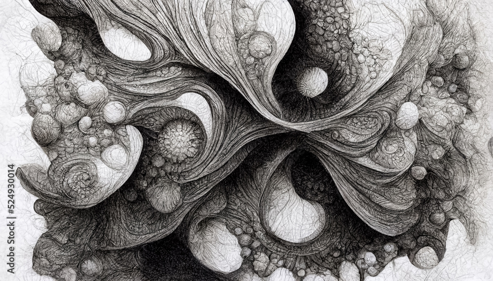 3d abstract drawing