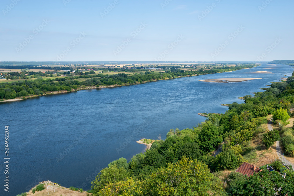 The Vistula River in  Poland.	