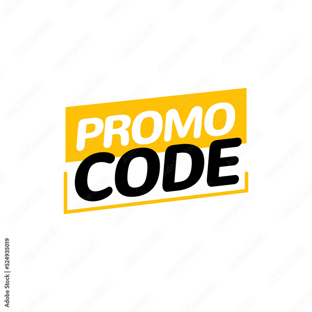 Promo code coupon price label voucher. Discount promo code digital vector promotion badge cost design background. Promo code coupon price label voucher. Discount promo code digital vector promotion badge cost design background.