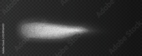 Sugar powder. Salt isolated flour vector background. White sugar snow texture