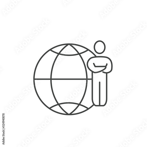 outsource icons  symbol vector elements for infographic web