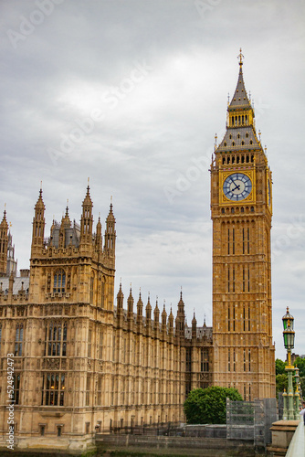 big ben and houses of parliament, London, summer - 2022