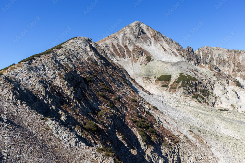 Autumn Landscape of Pirin Mountain near Polezhan Peak, Bulgaria Autumn Landscape of Pirin Mountain near Polezhan Peak, Bulgaria