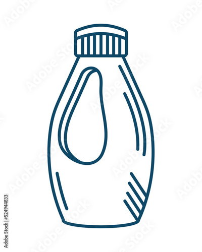 softener laundry product bottle