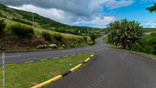 Faial Pico Açores, ilha, campo, mar oceano © Comprimido