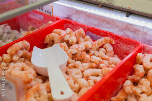 kanikama congelados en supermercado