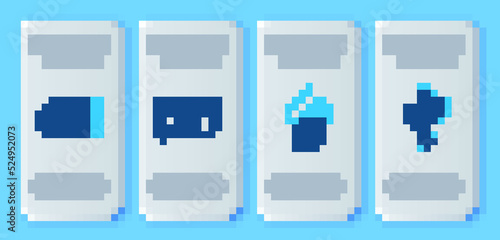 Set line Video graphic card, Computer mouse, and USB icon. Vector