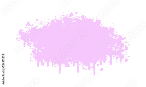purple color splash