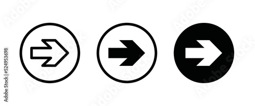 Arrow, navigation, next, arrows icon icons button, vector, sign, symbol, logo, illustration, editable stroke, flat design style isolaated on white linear pictogram photo