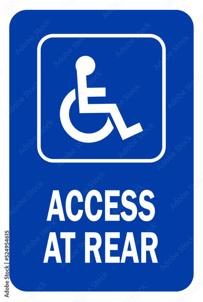 accessible parking sign, reserved parking sign, vector ilustration accessible parking sign, reserved parking sign, vector ilustration