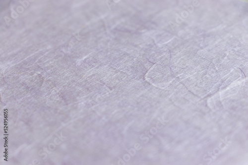 表面に細い繊維が浮き出た紫色の和紙