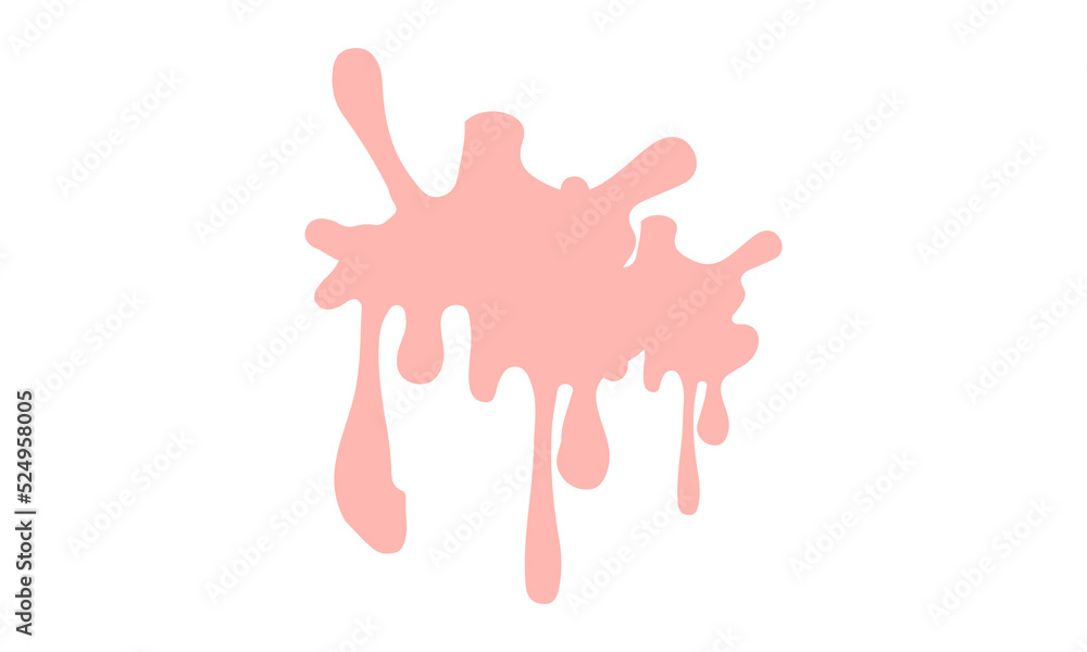 Obraz premium pink splash