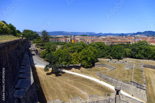 Pamplona - View from Baluarte del Redín