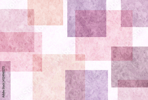 春　和紙　模様　背景	