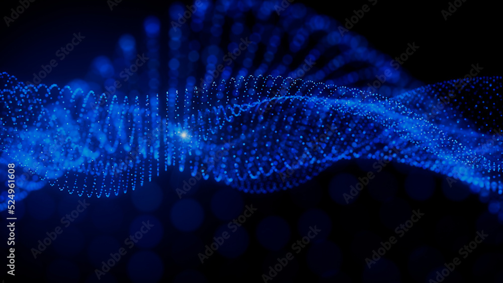 Medical Innovation Concept. Blue, Futuristic Digital Style. 3D Render. Medical Innovation Concept. Blue, Futuristic Digital Style. 3D Render.