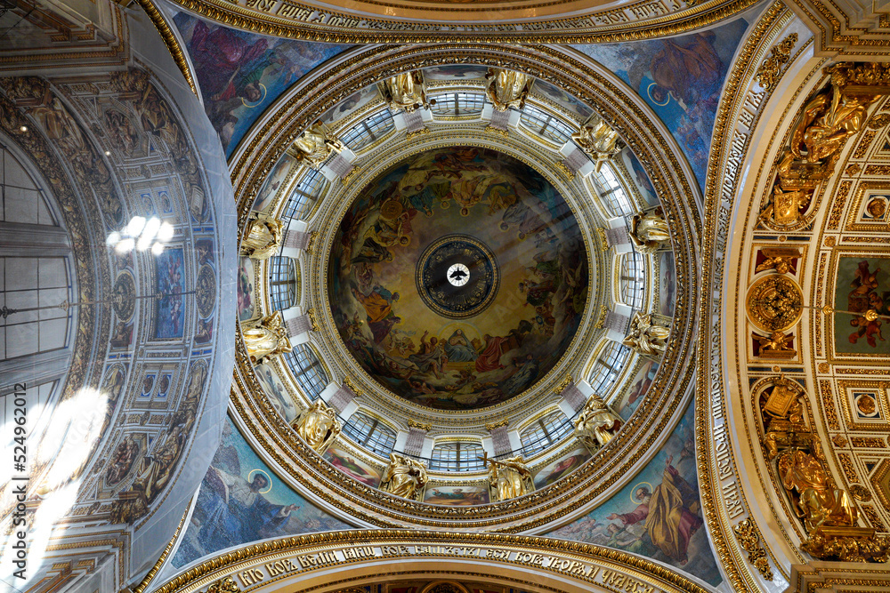 Museum-monument St. Isaac's Cathedral in St. Petersburg