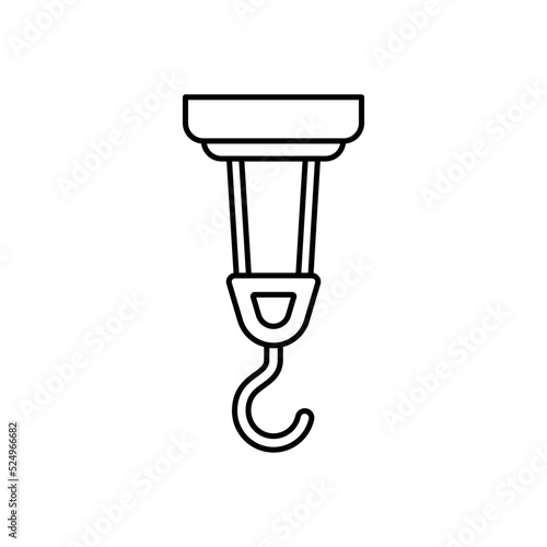 crane hook icon
