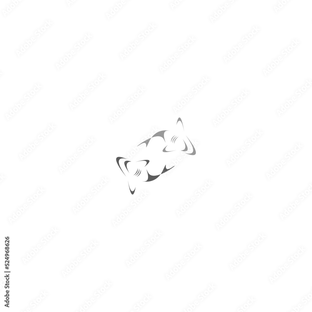 Obraz premium fish vector logo illustration