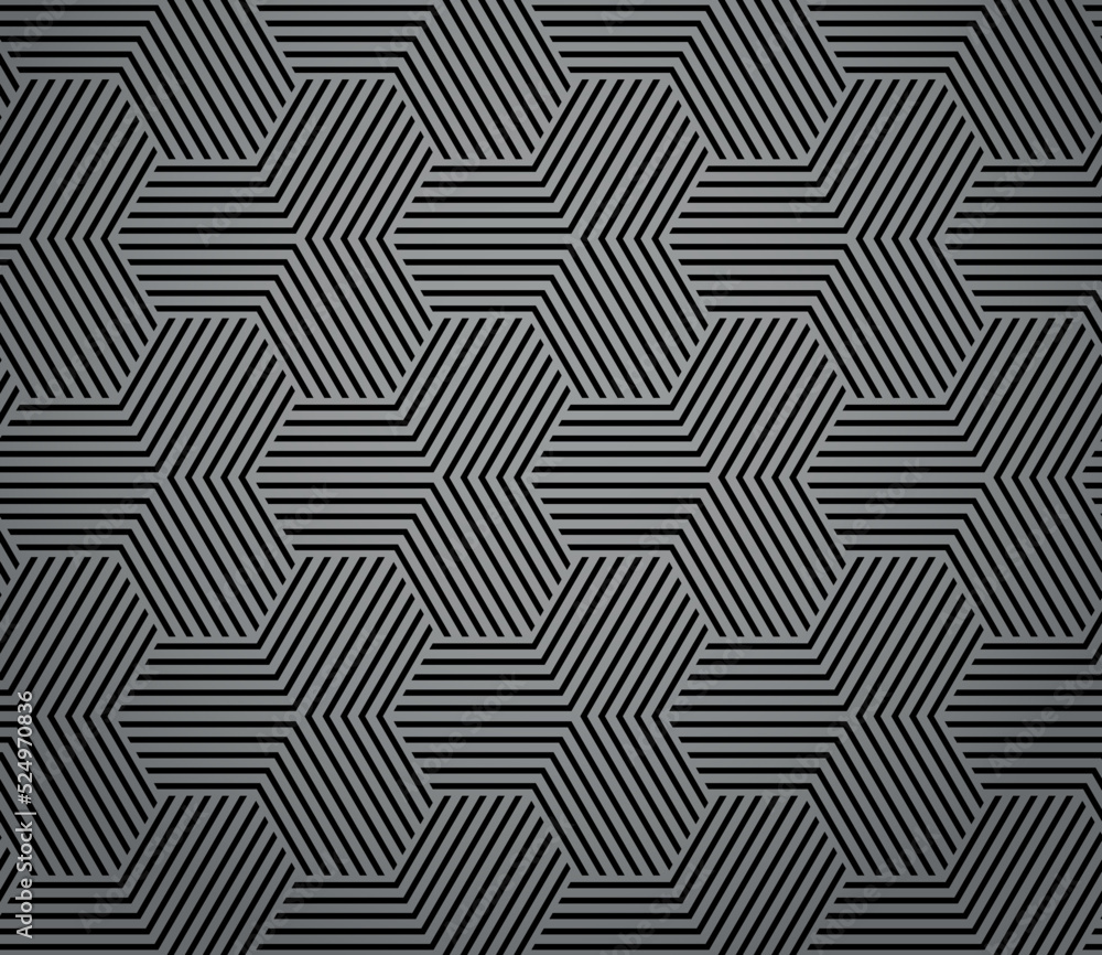 Abstract geometric pattern with stripes, lines. Seamless vector background. Black and gray ornament. Simple lattice graphic design Abstract geometric pattern with stripes, lines. Seamless vector background. Black and gray ornament. Simple lattice graphic design