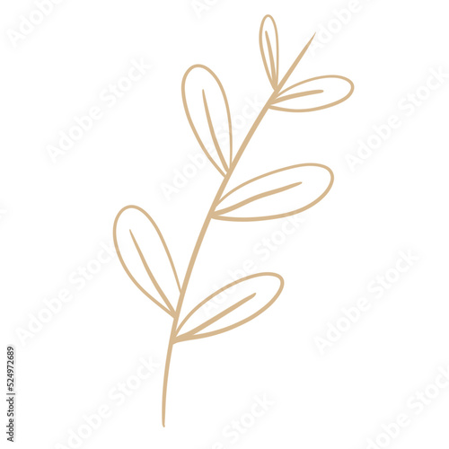 florals and leaves decoration