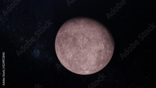 Planet Mercury 4K Stock Image