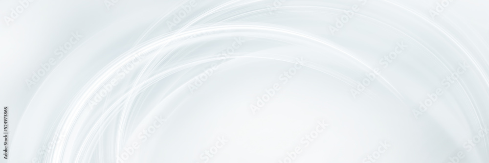 Abstract Ultra Wide White Background