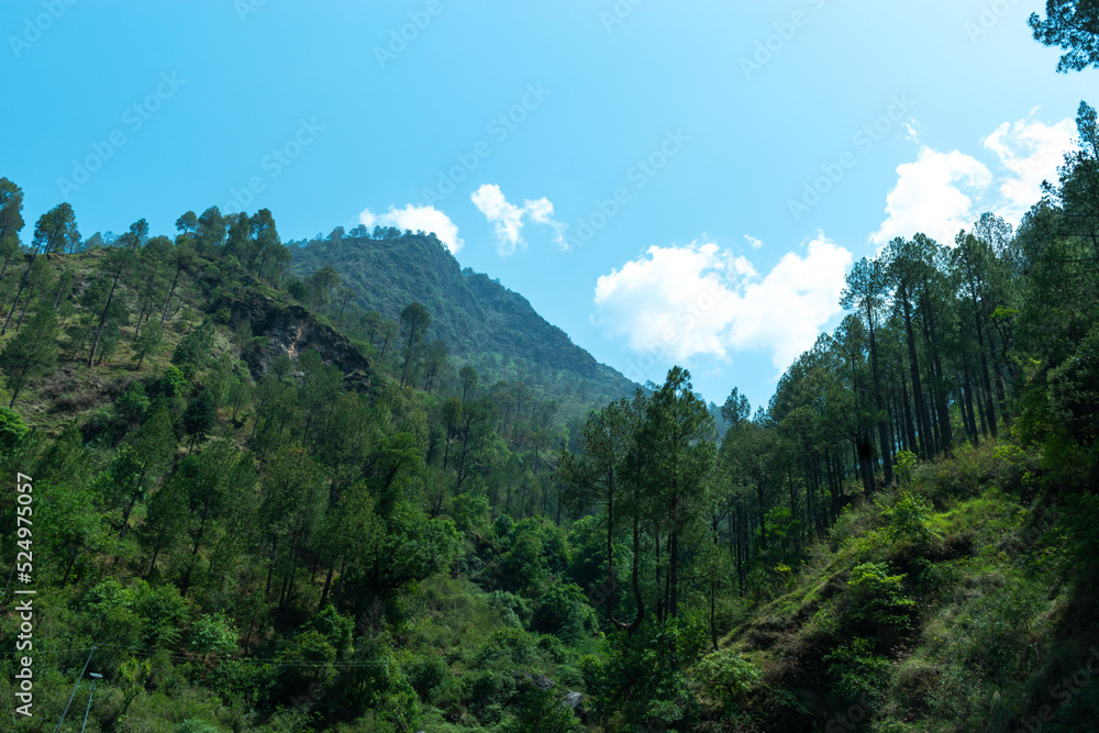 landscape with clouds