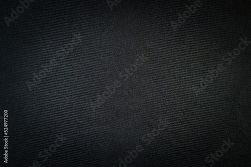 Fabric background of dark gray textile