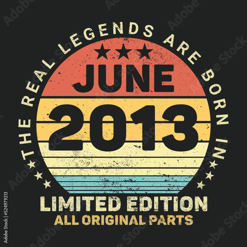 The Real Legends Are Born In 2013, Birthday gifts for women or men, Vintage birthday shirts for wives or husbands, anniversary T-shirts for sisters or brother