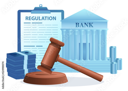 Banking Regulation Concept