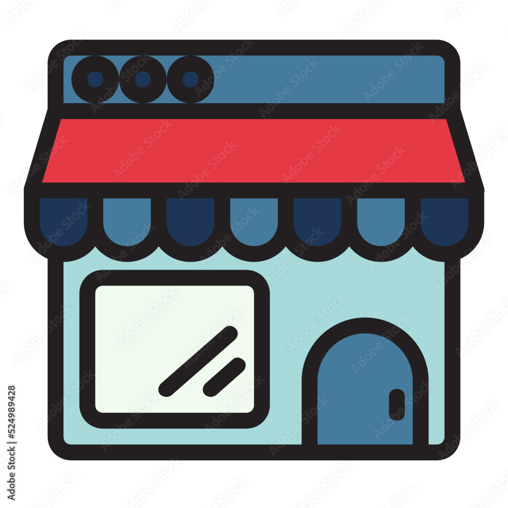 Ecommerce , Digital Marketing filled outline icon. Ecommerce , Digital Marketing filled outline icon.
