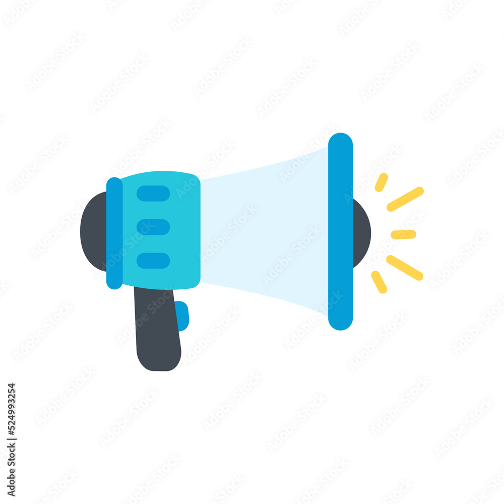 vector megaphone. A megaphone that shouts loudly alerts you of special discount news. vector megaphone. A megaphone that shouts loudly alerts you of special discount news.