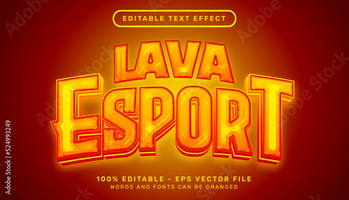 lava light color 3d text effect and editable text effect