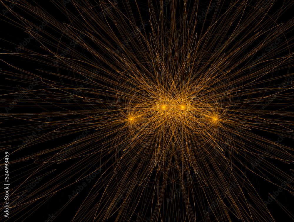 Fototapeta premium Imaginatory fractal abstract background Image