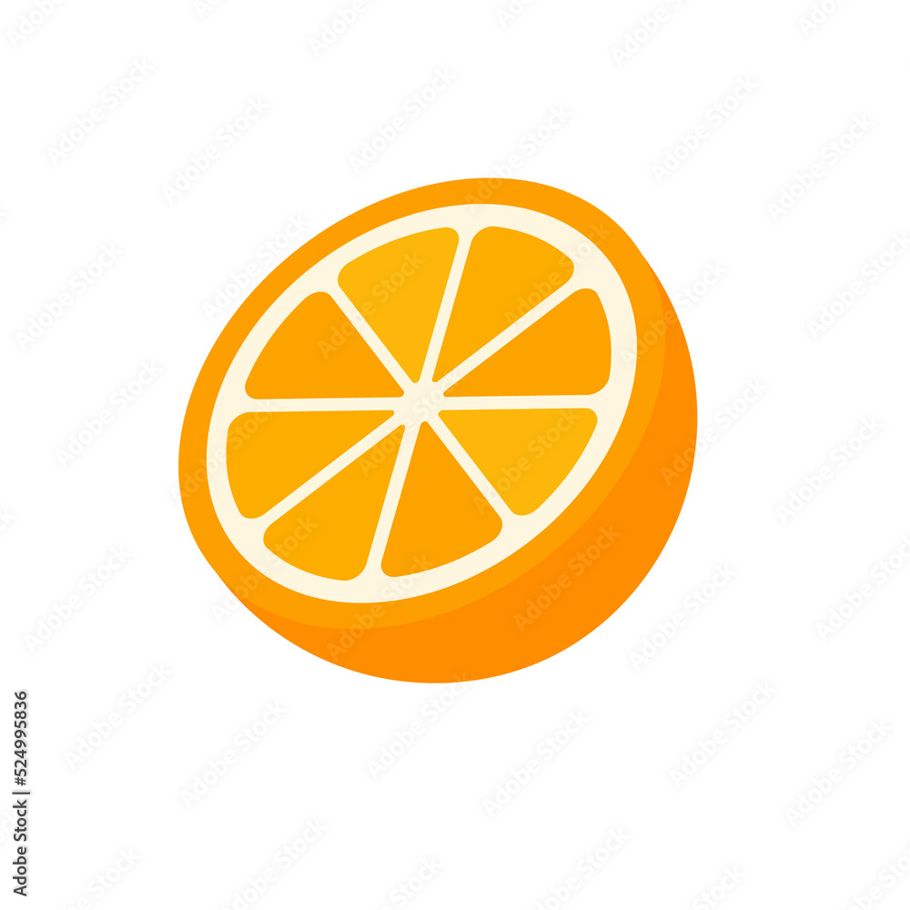 Sweet orange fruit. High vitamin C oranges are sliced for refreshing orange juice in the summer. Sweet orange fruit. High vitamin C oranges are sliced for refreshing orange juice in the summer.