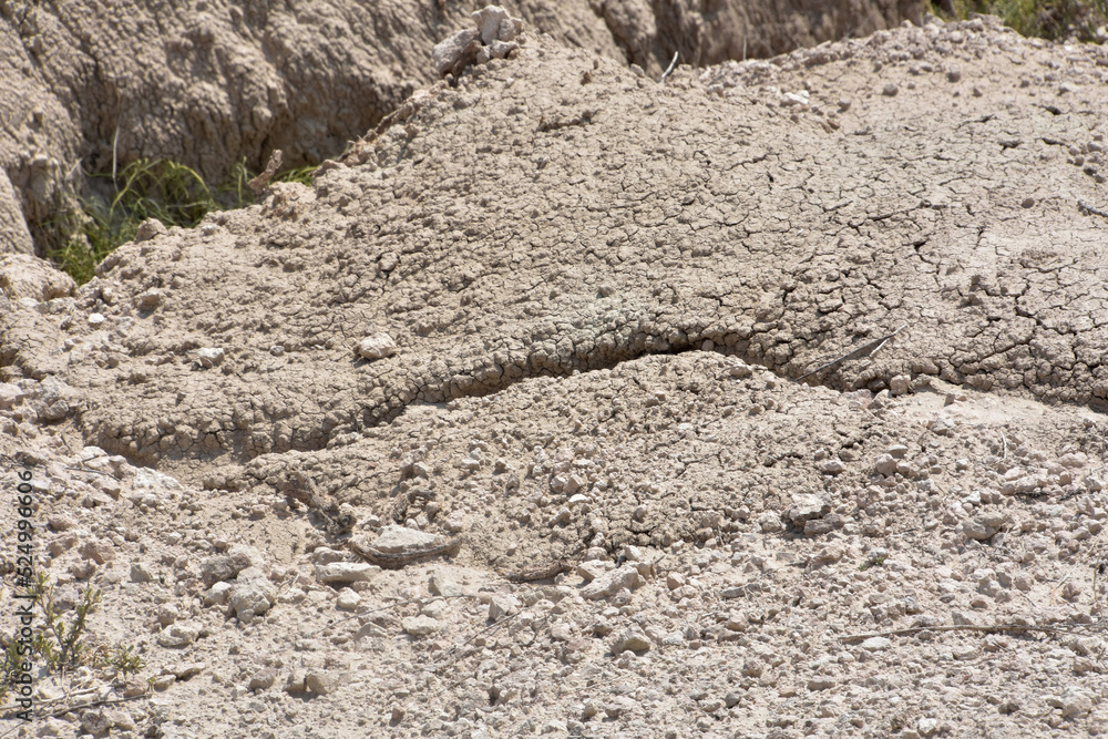 Drought with Arid Dry Earth Crumbling Sandstone Drought with Arid Dry Earth Crumbling Sandstone