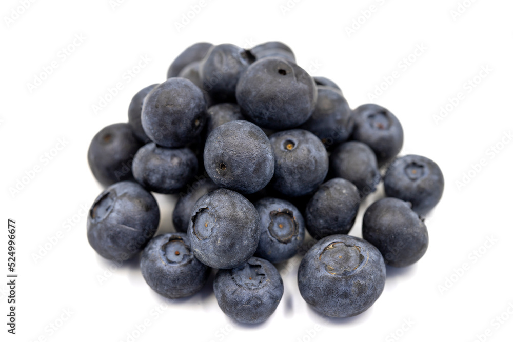 Blueberry isolated on white background. Fresh blueberries. Healthy snack. close up Blueberry isolated on white background. Fresh blueberries. Healthy snack. close up