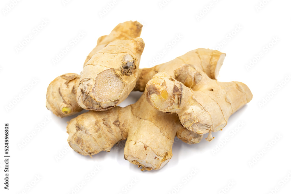 Jerusalem artichoke isolated on white background. Fresh jerusalem artichoke. Organic food. close up Jerusalem artichoke isolated on white background. Fresh jerusalem artichoke. Organic food. close up