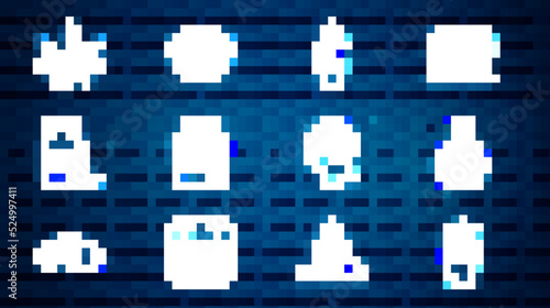 Set line Marijuana plant in pot, Test tube with marijuana, and cannabis store, Medical bottle, leaf, Head profile and icon. Vector